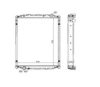 NRF 51604 Radiator, engine cooling